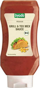 Grill & Tex-Mex-saus uten gluten ØKO 300 ml BYODO